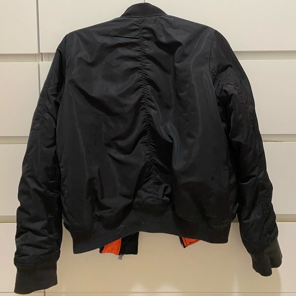 Black bomber Jacket - Picture 3 of 3